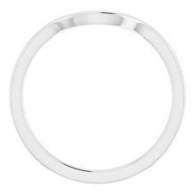 Load image into Gallery viewer, Sterling Silver Band for 8 mm Cushion Ring
