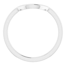 Load image into Gallery viewer, Sterling Silver Band for 10x8 mm Emerald Ring
