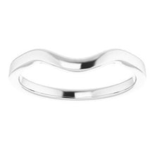 Load image into Gallery viewer, Sterling Silver Band for 7 mm Square Ring
