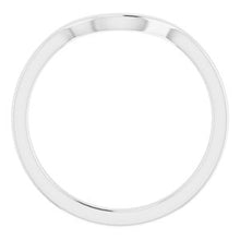 Load image into Gallery viewer, Sterling Silver Band for 7.5 mm Square Ring
