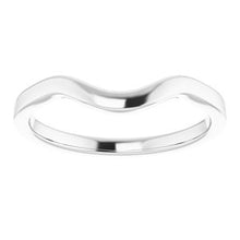 Load image into Gallery viewer, Sterling Silver Band for 7.5 mm Square Ring
