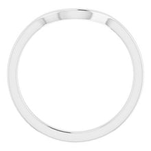 Load image into Gallery viewer, Sterling Silver Band for 8 mm Square Ring
