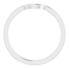 Charger l'image dans la galerie, Sterling Silver Band for 6x3 mm Marquise Ring

