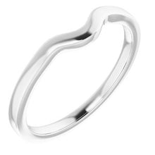 Load image into Gallery viewer, Sterling Silver Band for 7x3.5 mm Marquise Ring
