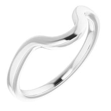 Charger l'image dans la galerie, Sterling Silver Band for 12x6 mm Marquise Ring
