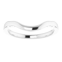Charger l&#39;image dans la galerie, Sterling Silver Band for 10 mm Cushion Ring
