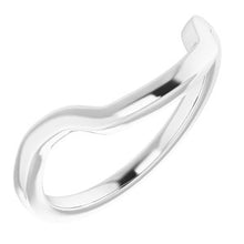 Load image into Gallery viewer, Sterling Silver Band for 15 mm Cushion Ring
