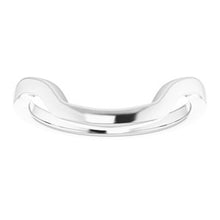 Load image into Gallery viewer, Sterling Silver Band for 15 mm Cushion Ring
