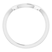 Load image into Gallery viewer, Sterling Silver Band for 13 mm Cushion Ring
