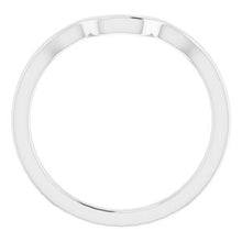 Charger l'image dans la galerie, Sterling Silver Band for 8x6 mm Emerald Ring
