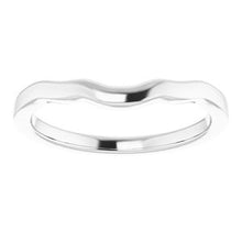 Load image into Gallery viewer, Sterling Silver Band for 6x4 mm Emerald Ring
