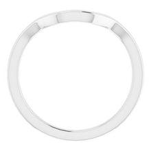 Load image into Gallery viewer, Sterling Silver Band for 11x9 mm Emerald Ring
