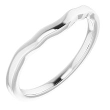 Load image into Gallery viewer, Sterling Silver Band for 5x3 mm Emerald Ring
