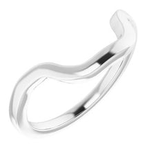 Load image into Gallery viewer, Sterling Silver Band for 15x11 mm Emerald Ring
