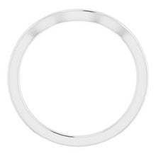 Load image into Gallery viewer, Sterling Silver Band for 6 mm Square Ring
