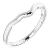 Charger l'image dans la galerie, Sterling Silver Band for 6x3 mm Marquise Ring
