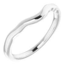 Load image into Gallery viewer, Sterling Silver Band for 8 mm Round Ring
