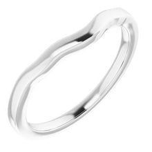Charger l'image dans la galerie, Sterling Silver Band for 7 mm Round Ring
