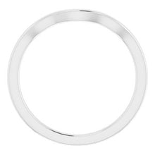 Charger l'image dans la galerie, Sterling Silver Band for 7 mm Round Ring
