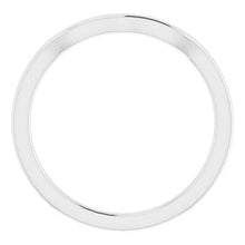 Load image into Gallery viewer, Sterling Silver Band for 5x3 mm Oval Ring
