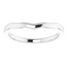 Charger l'image dans la galerie, Sterling Silver Band for 6x4 mm Oval Ring
