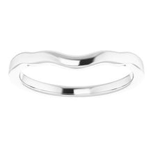 Charger l'image dans la galerie, Sterling Silver Band for 7 mm Cushion Ring
