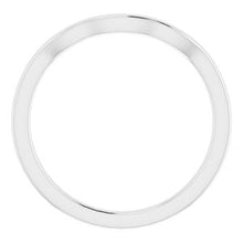 Charger l'image dans la galerie, Sterling Silver Band for 5.5 mm Square Ring
