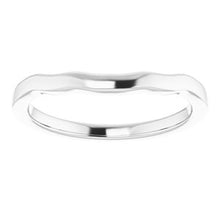 Charger l'image dans la galerie, Sterling Silver Band for 5.5 mm Square Ring
