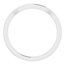 Load image into Gallery viewer, Sterling Silver Band for 4 mm Square Ring
