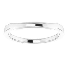 Load image into Gallery viewer, Sterling Silver Band for 4 mm Square Ring
