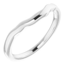 Load image into Gallery viewer, Sterling Silver Band for 7 mm Square Ring
