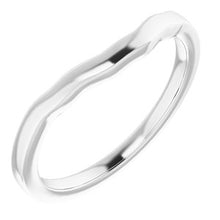 Load image into Gallery viewer, Sterling Silver Band for 6.5 mm Square Ring
