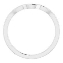 Charger l'image dans la galerie, Sterling Silver Band for 6x4 mm Pear Ring
