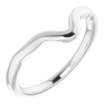 Load image into Gallery viewer, Sterling Silver Band for 10x7 mm Pear Ring
