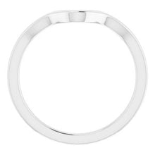 Load image into Gallery viewer, Sterling Silver Band for 10x7 mm Pear Ring
