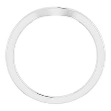 Charger l'image dans la galerie, Sterling Silver Band for 5 mm Asscher Ring
