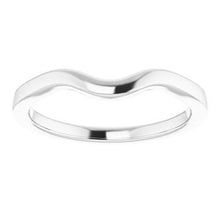 Charger l'image dans la galerie, Sterling Silver Band for 8x6 mm Oval Ring
