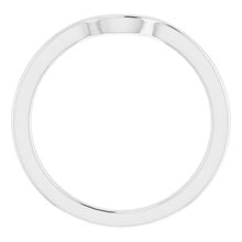 Load image into Gallery viewer, Sterling Silver Band for 7x5 mm Oval Ring
