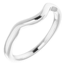 Load image into Gallery viewer, Sterling Silver Band for 9x7 mm Oval Ring
