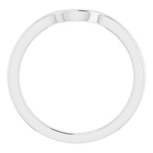 Charger l'image dans la galerie, Sterling Silver Band for 5 mm Cushion Ring
