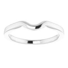 Charger l'image dans la galerie, Sterling Silver Band for 6x4 mm Emerald Ring
