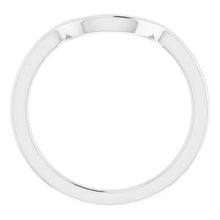 Load image into Gallery viewer, Sterling Silver Band for 10x8 mm Emerald Ring
