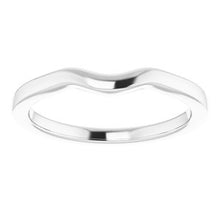 Load image into Gallery viewer, Sterling Silver Band for 5x3 mm Emerald Ring

