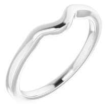 Charger l'image dans la galerie, Sterling Silver Band for 6x3 mm Marquise Ring
