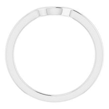 Charger l'image dans la galerie, Sterling Silver Band for 6x3 mm Marquise Ring
