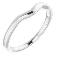 Load image into Gallery viewer, Sterling Silver Band for 4 mm Square Ring
