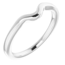 Load image into Gallery viewer, Sterling Silver Band for 7x3.5 mm Marquise Ring
