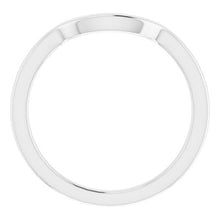 Load image into Gallery viewer, Sterling Silver Band for 6 mm Square Ring

