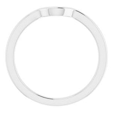 Load image into Gallery viewer, Sterling Silver Band for 6x3.5 mm Marquise Ring
