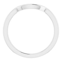 Load image into Gallery viewer, Sterling Silver Band for 6.5 mm Square Ring
